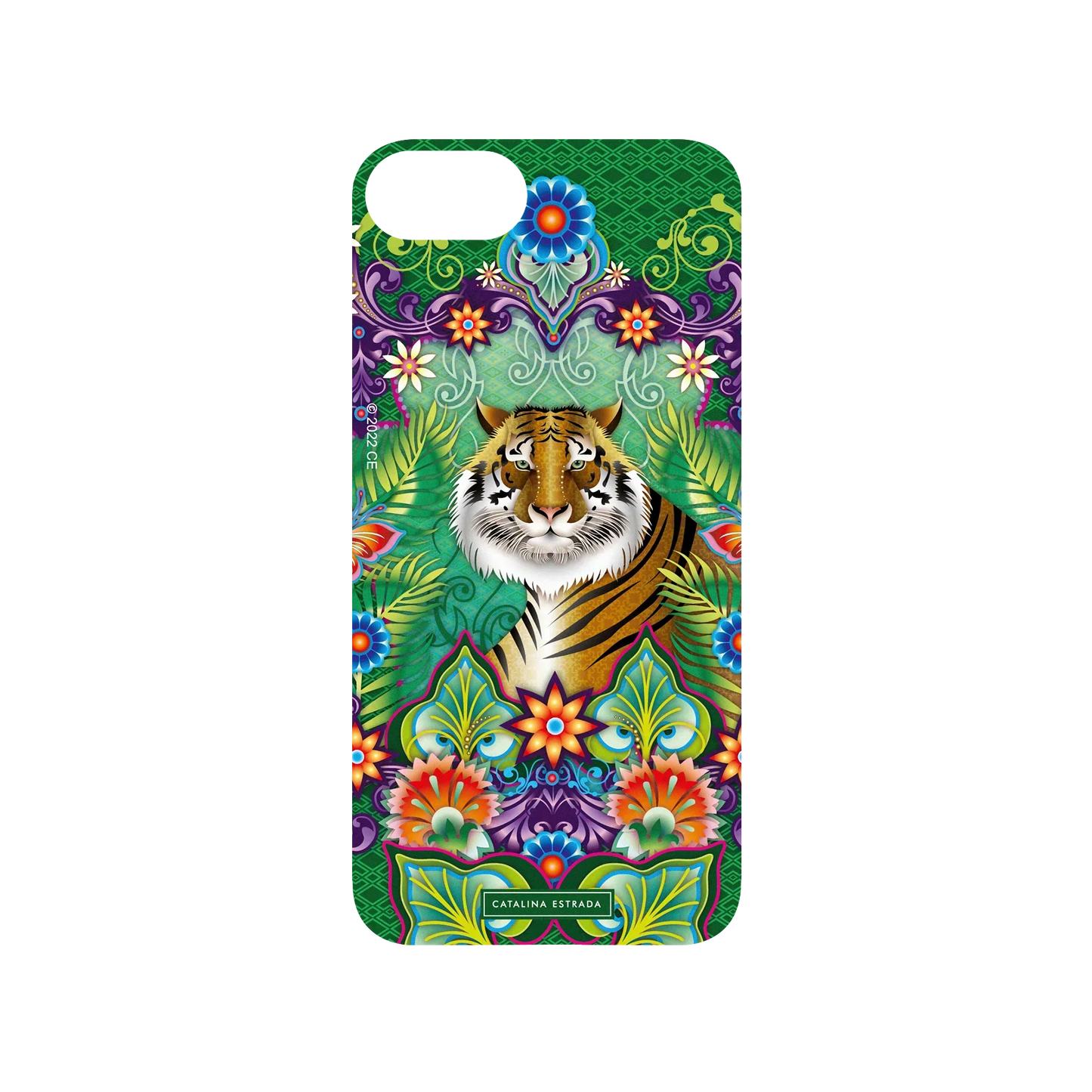 RHINOSHIELD X Catalina Estrada SolidSuit iPhone 8 Case - Bengal Tiger