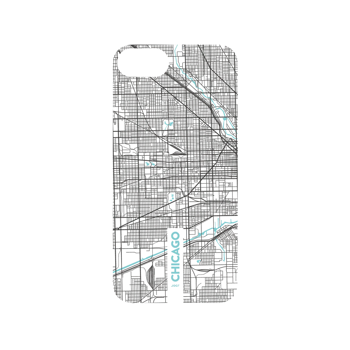 RHINOSHIELD X JOCR SolidSuit iPhone SE (2nd generation) Case - Chicago (Black Logo)