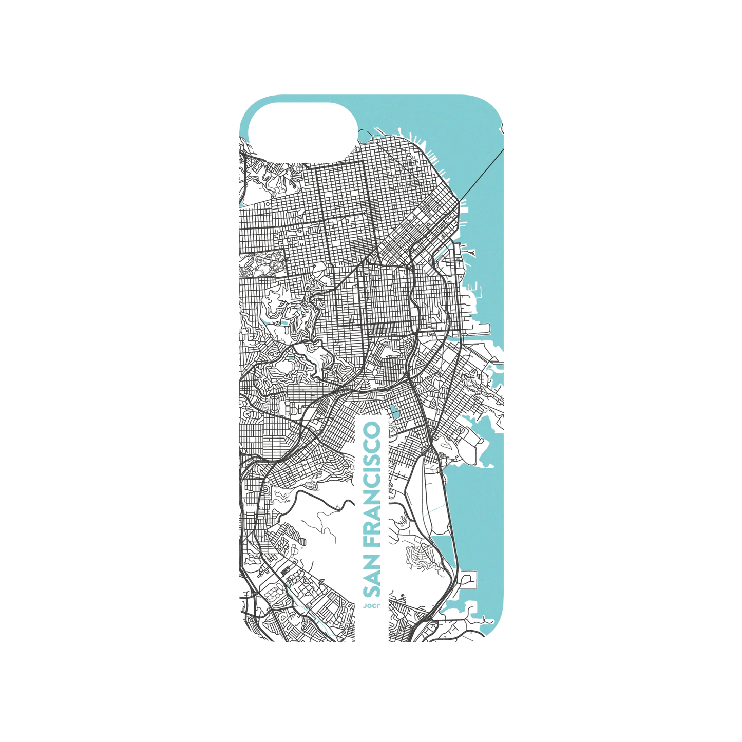 RHINOSHIELD X JOCR SolidSuit iPhone 8 Case - San Francisco (Black Logo)