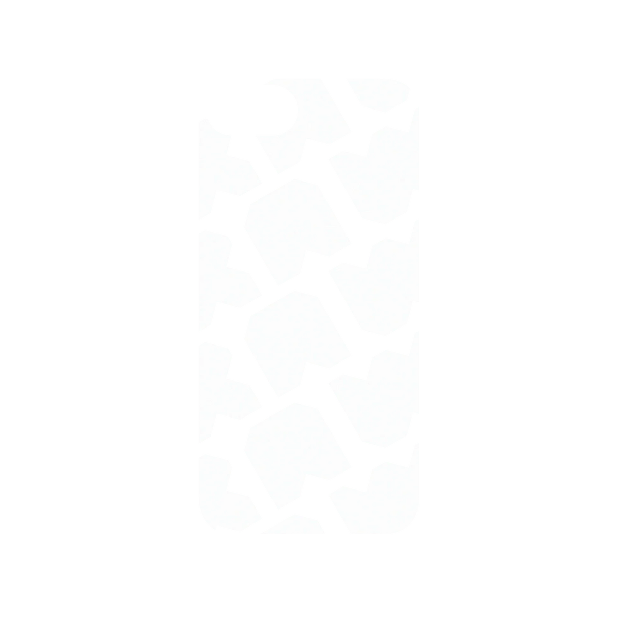 RHINOSHIELD X JOCR SolidSuit iPhone SE (2nd generation) Case - Raw White Pattern Big