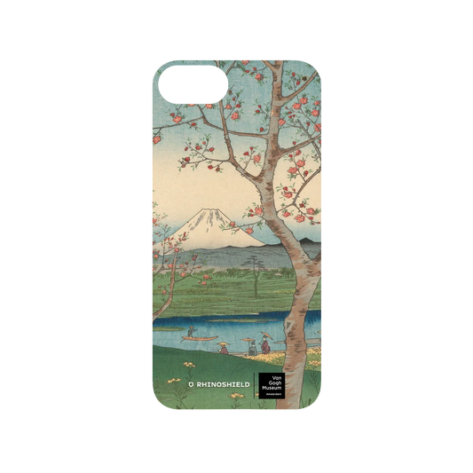 RHINOSHIELD X Van Gogh Museum  SolidSuit iPhone 8 Case - View of Mount Fuji from Koshigaya - Utagawa Hiroshige