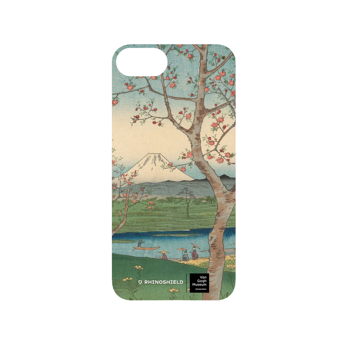 RHINOSHIELD X Van Gogh Museum  SolidSuit iPhone SE (2nd generation) Case - View of Mount Fuji from Koshigaya - Utagawa Hiroshige