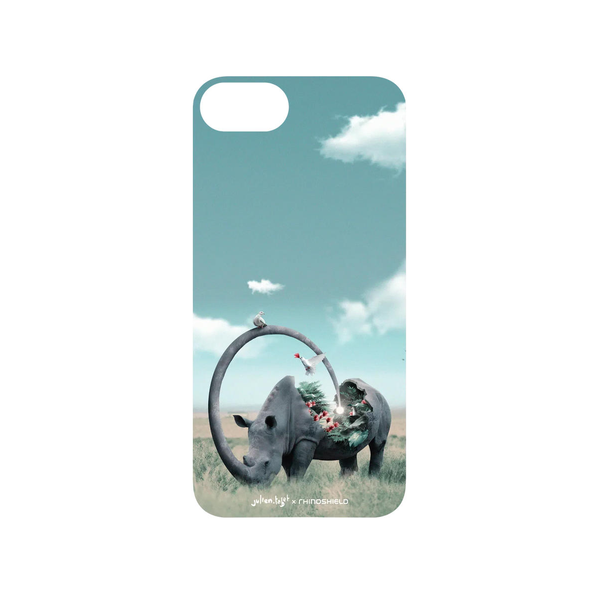 RHINOSHIELD X Julien Tabet SolidSuit iPhone SE (3rd generation) Case - Secret Garden