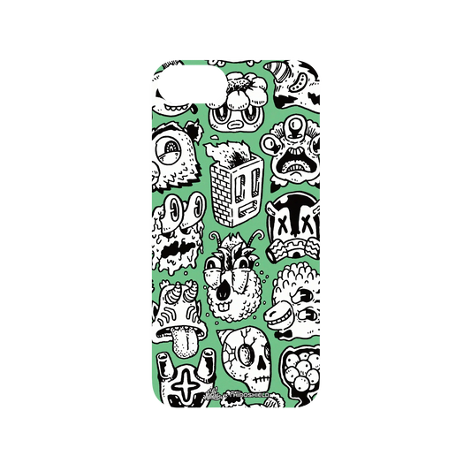 RHINOSHIELD X Lei Melendres SolidSuit iPhone 8 Case - Fun Portraits