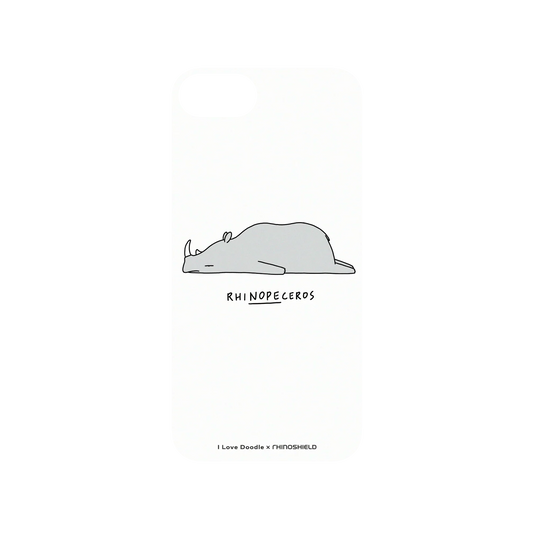 RHINOSHIELD X I Love Doodle SolidSuit iPhone SE (3rd generation) Case - Rhinopeceros