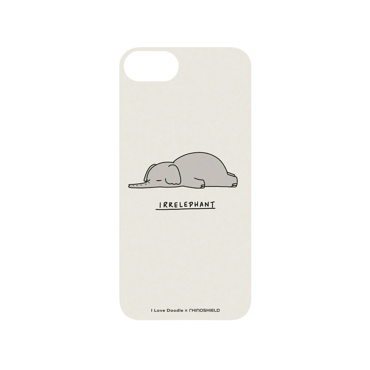 RHINOSHIELD X I Love Doodle SolidSuit iPhone 7 Case - Irrelephant
