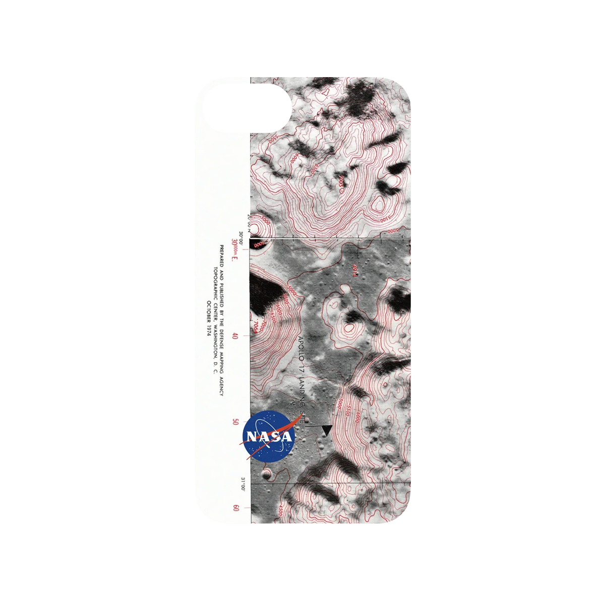 RHINOSHIELD X Cosmos SolidSuit iPhone SE (3rd generation) Case - Apollo 17 Landing Site