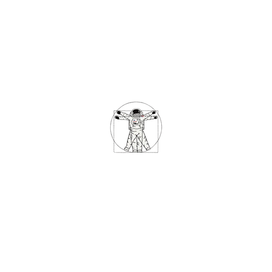 RHINOSHIELD X Cosmos SolidSuit iPhone SE (3rd generation) Case - Vitruvian Spaceman
