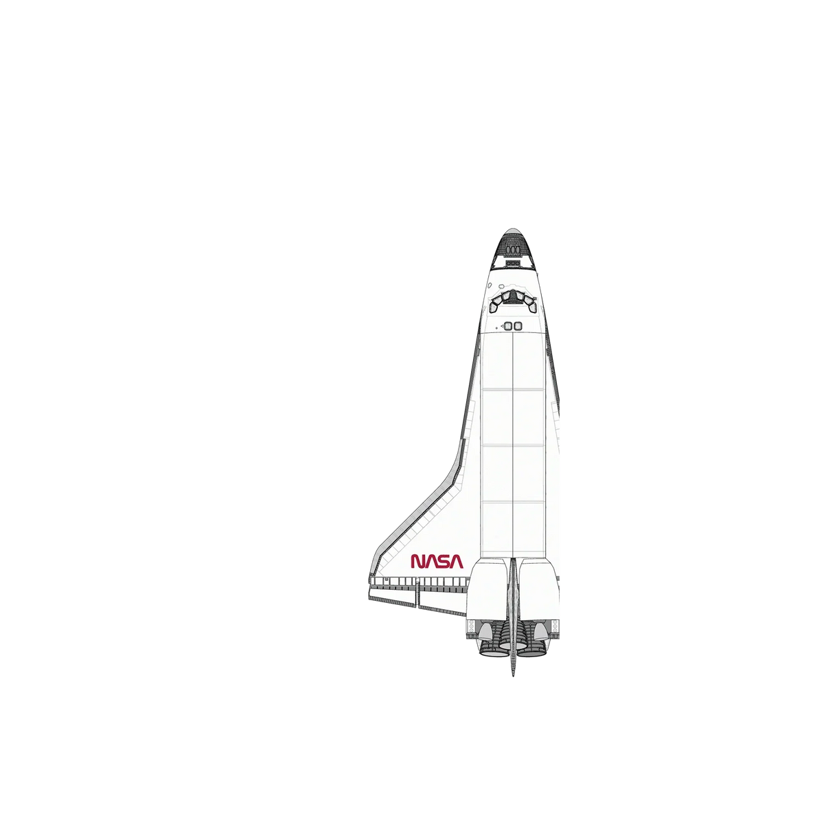 RHINOSHIELD X Cosmos SolidSuit iPhone 7 Case - Space Shuttle 2