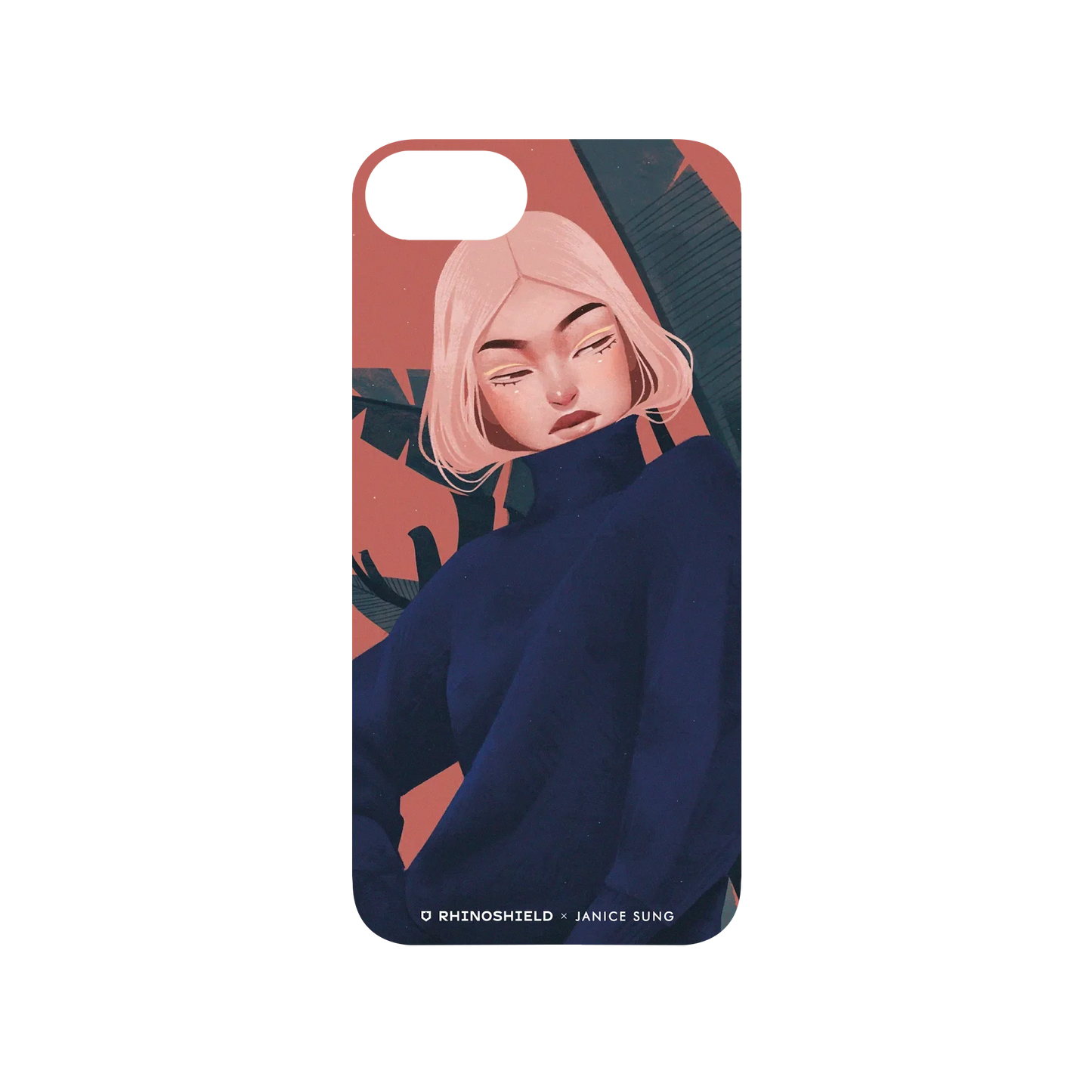 RHINOSHIELD X Janice Sung SolidSuit iPhone SE (2nd generation) Case - Coco