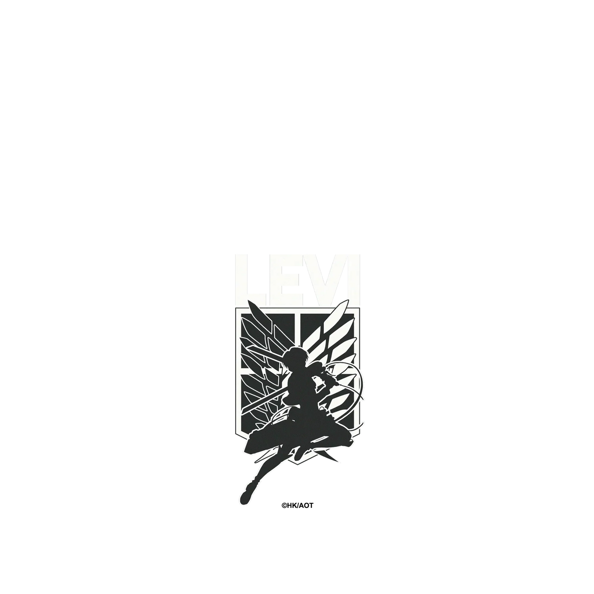 RHINOSHIELD X Attack on Titan SolidSuit iPhone 8 Case - Levi - Silhouette