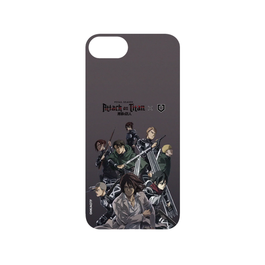 RHINOSHIELD X Attack on Titan SolidSuit iPhone 7 Case - Group - Season 4