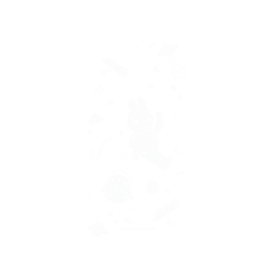 iPhone 7 Plus 犀牛盾SolidSuit聯名設計款防摔背蓋手機殼 懶散兔與啾先生 - outerspace