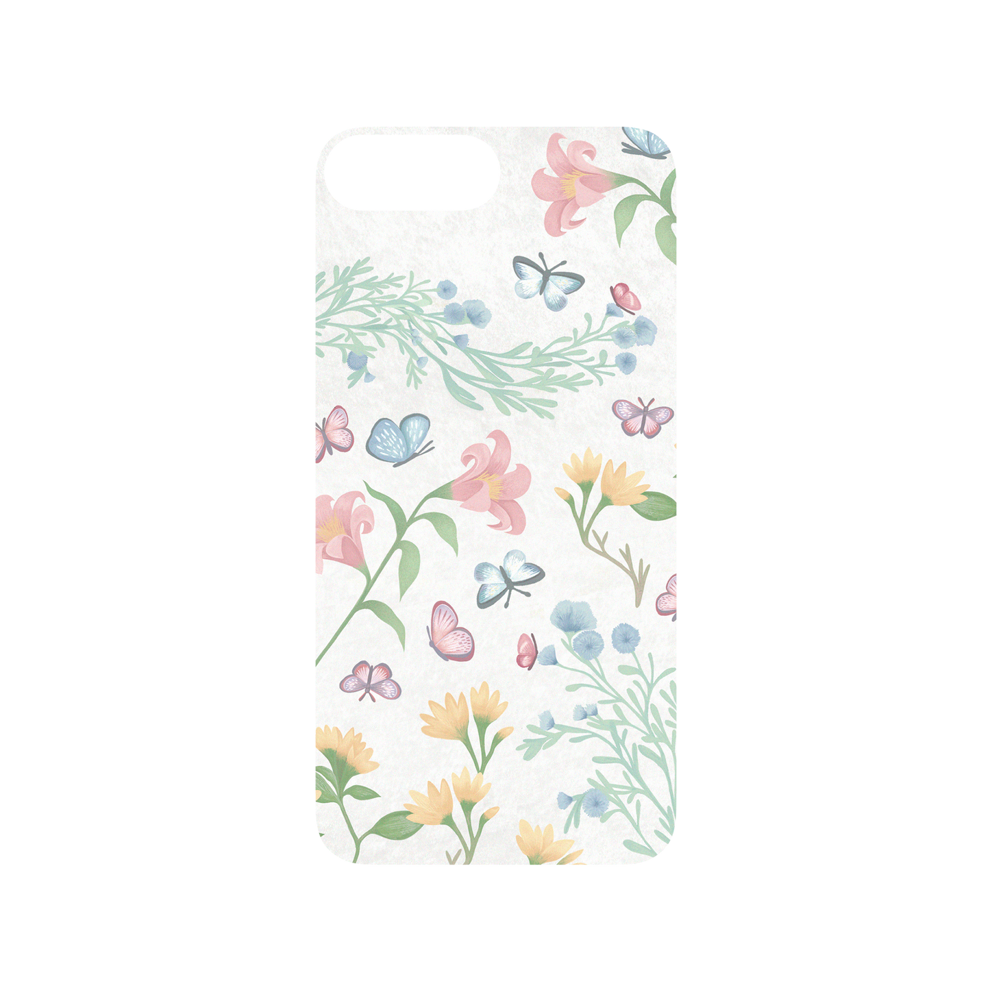 iPhone 8 Plus 犀牛盾SolidSuit聯名設計款防摔背蓋手機殼 欣蒂小姐 - 花牆