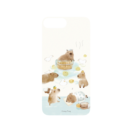 RHINOSHIELD X Liang Feng SolidSuit iPhone 7 Plus Case - capybaras