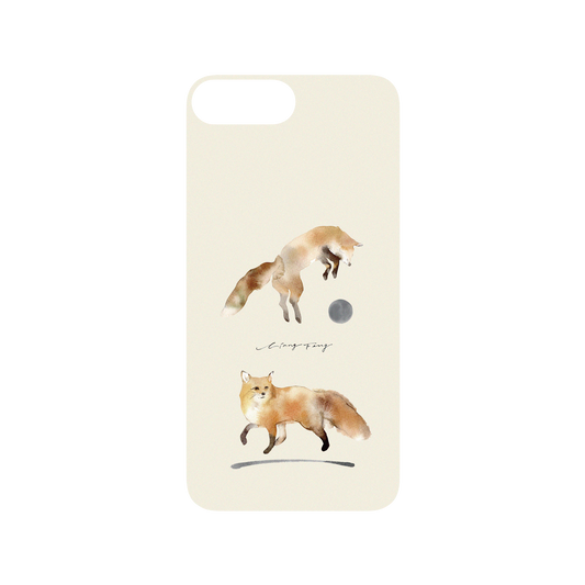 RHINOSHIELD X Liang Feng SolidSuit iPhone 7 Plus Case - foxes