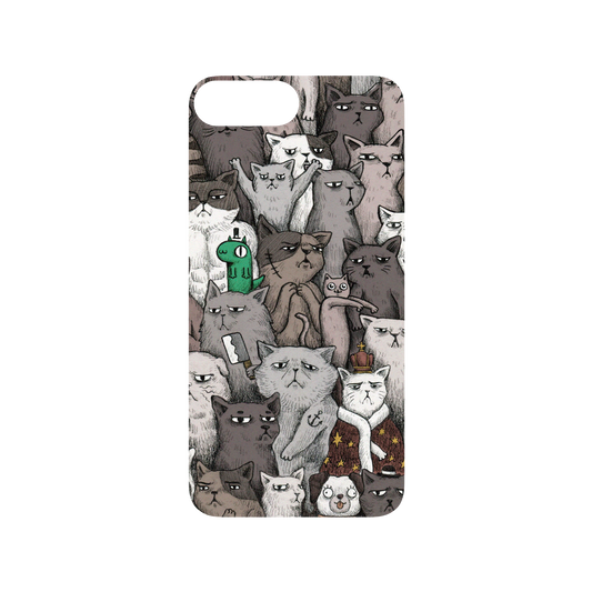 RhinoShield X Incrediville SolidSuit iPhone 8 Plus Case - Tough Cats