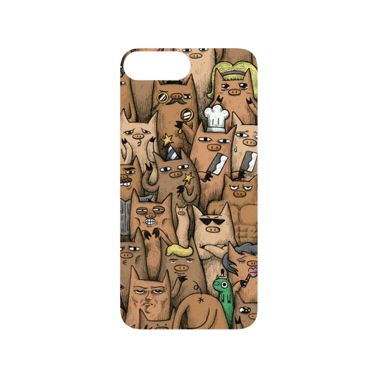 RhinoShield X Incrediville SolidSuit iPhone 7 Plus Case - Revenge of the Pigs