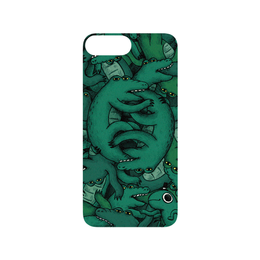 RhinoShield X Incrediville SolidSuit iPhone 8 Plus Case - Crocodille Ying Yang