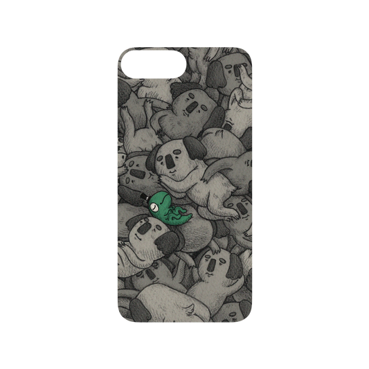 RhinoShield X Incrediville SolidSuit iPhone 8 Plus Case - Chilling with the Koalas