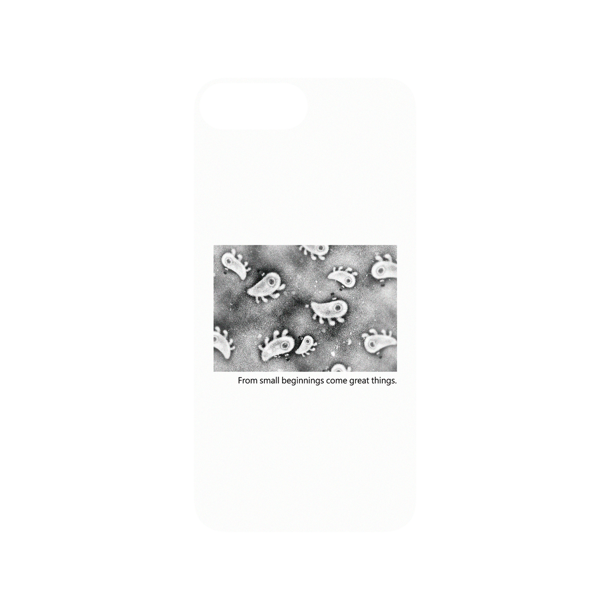 RHINOSHIELD X Incrediville  SolidSuit iPhone 8 Plus Case - Microscopic Observation - White