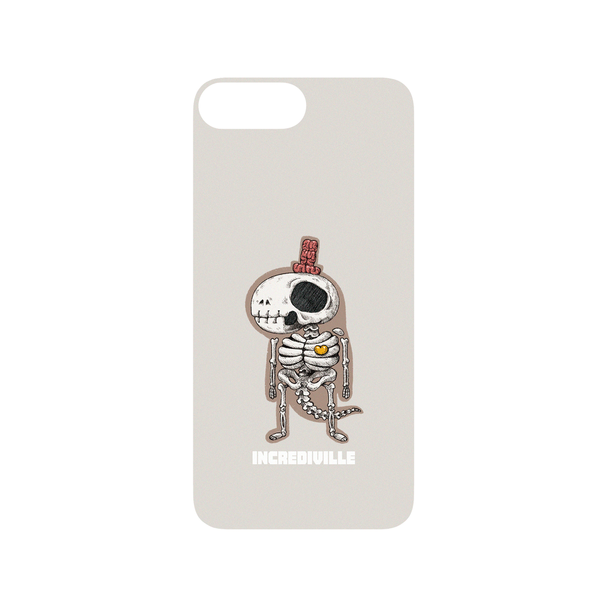 RHINOSHIELD X Incrediville  SolidSuit iPhone 8 Plus Case - Lizard Cross Section