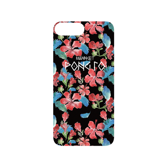 RhinoShield X WasangShow SolidSuit iPhone 8 Plus Case - WAWA - Hibiscus Flower Black