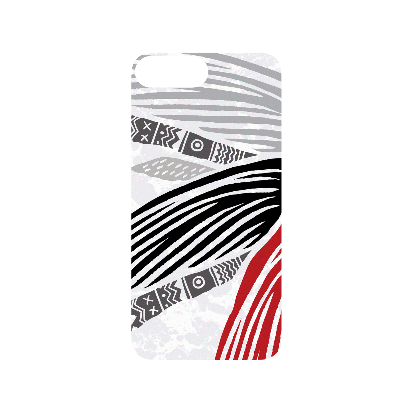 RhinoShield X WasangShow SolidSuit iPhone 8 Plus Case - Ocean WAWA - Big Flying Fish