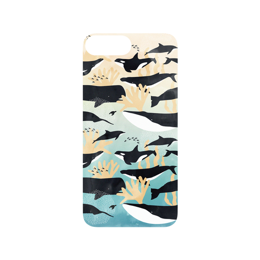 RHINOSHIELD X WasangShow SolidSuit iPhone 7 Plus Case - Call of the Ocean
