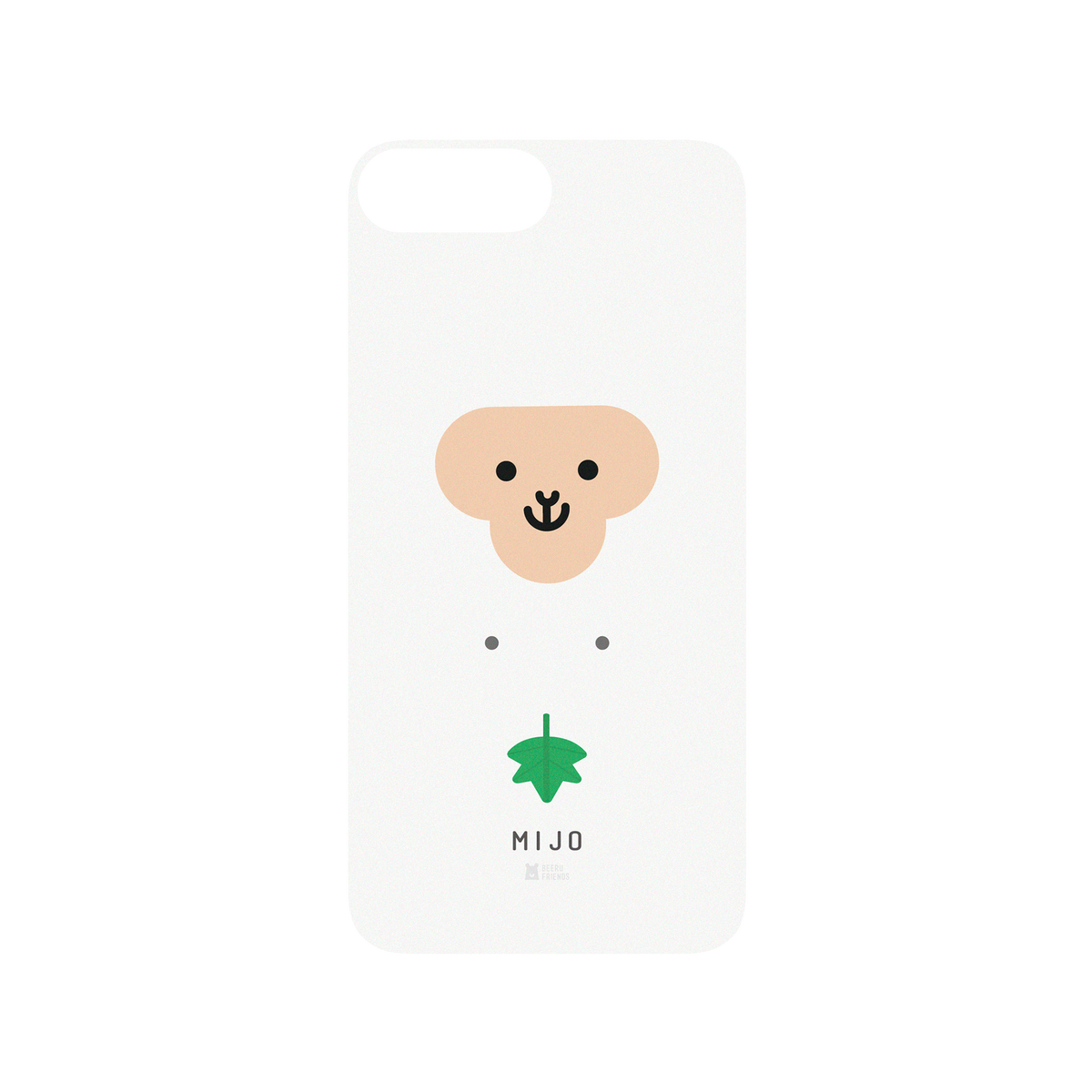 iPhone 7 Plus 犀牛盾SolidSuit聯名設計款防摔背蓋手機殼 臺灣吧 - 白米盾