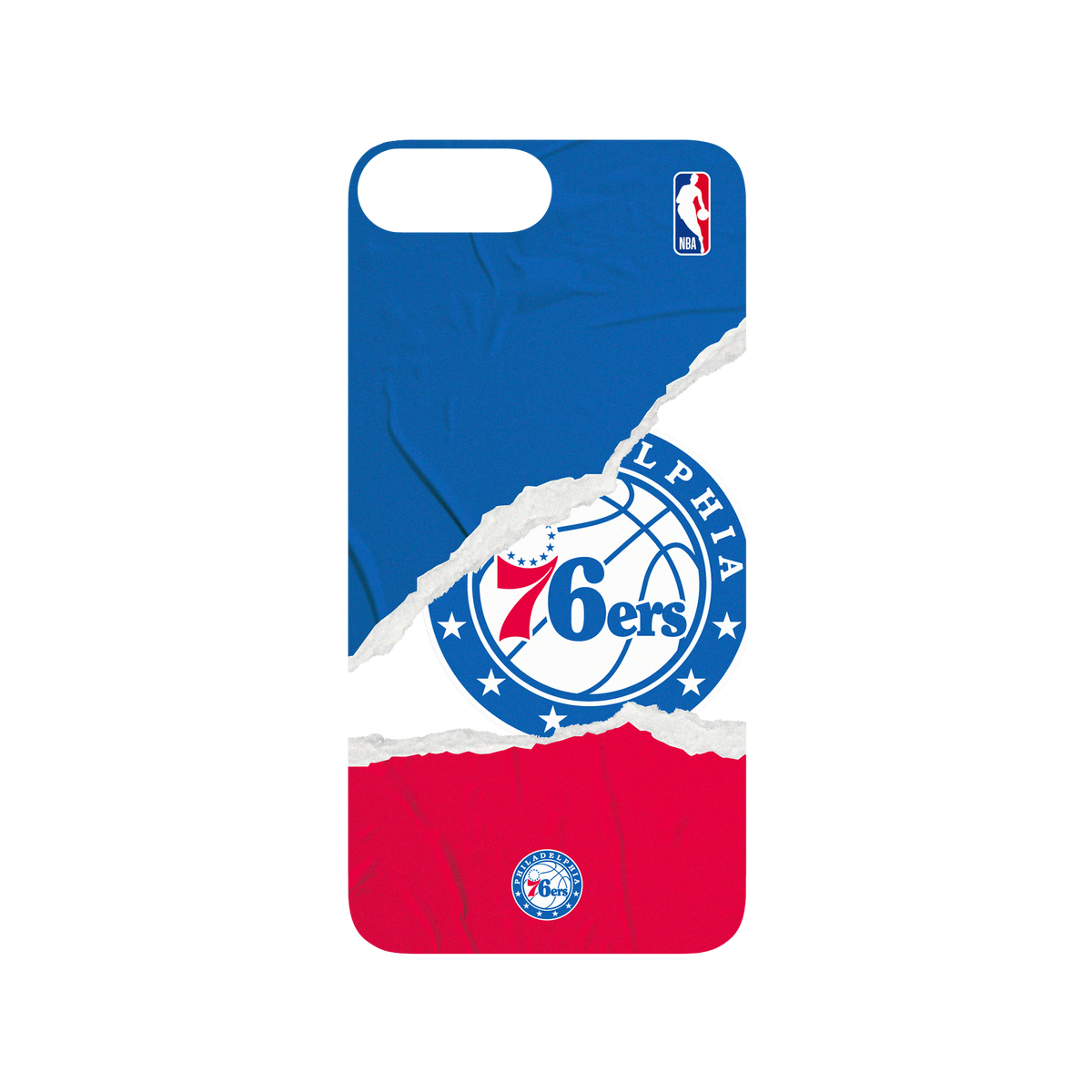 RhinoShield X NBA SolidSuit iPhone 7 Plus Case - Philadelphia 76ers - Sweat and Tears