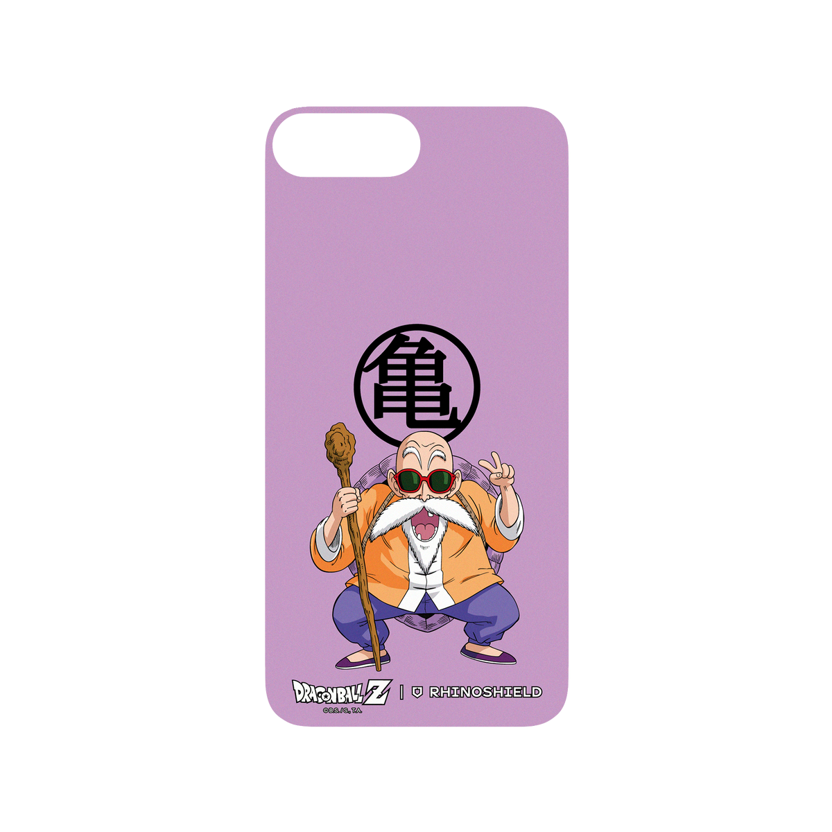 RhinoShield X Dragon Ball Z SolidSuit iPhone 8 Plus Case - Kamesennin & "Kame" symbol