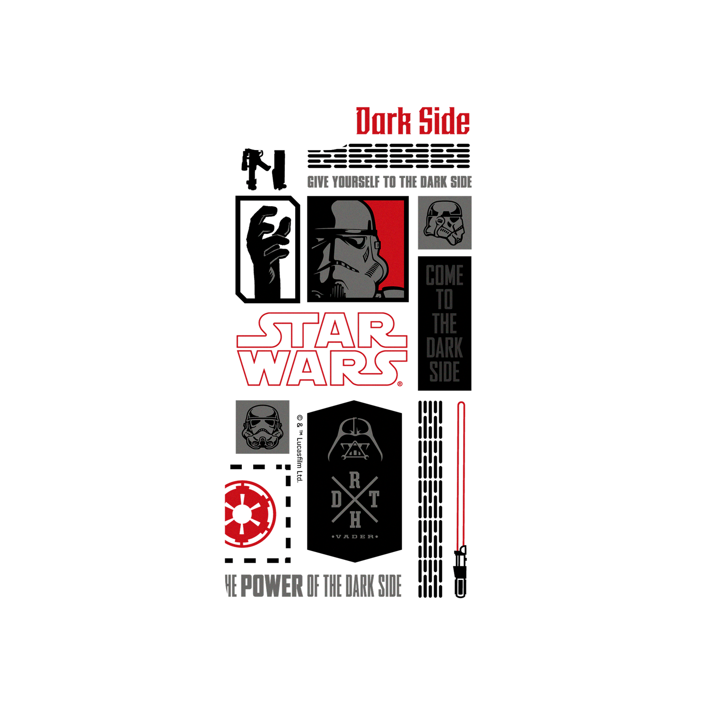 iPhone 8 Plus 犀牛盾SolidSuit聯名設計款防摔背蓋手機殼 StarWars 星際大戰系列 - 風暴兵&光劍-潮流系列