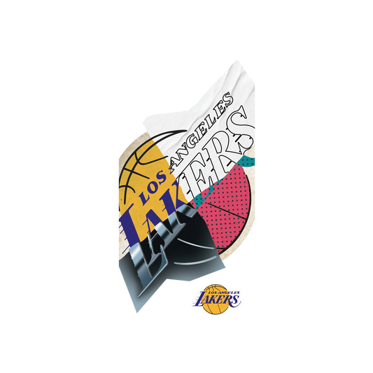 iPhone 8 Plus 犀牛盾SolidSuit聯名設計款防摔背蓋手機殼 NBA - 拼接系列-洛杉磯湖人 L.A. Lakers - Style Mix