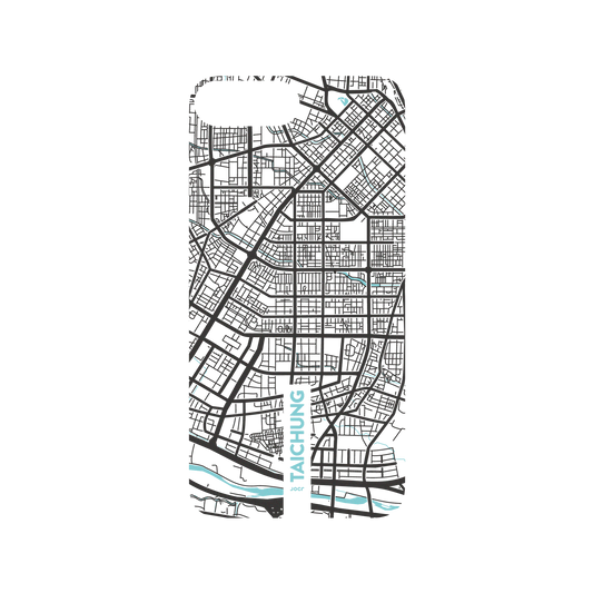 iPhone 7 Plus 犀牛盾SolidSuit聯名設計款防摔背蓋手機殼 JOCR - Taichung (Black Logo)