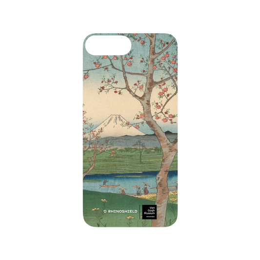 RHINOSHIELD X Van Gogh Museum  SolidSuit iPhone 8 Plus Case - View of Mount Fuji from Koshigaya - Utagawa Hiroshige