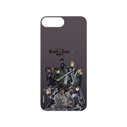 RhinoShield X Attack on Titan SolidSuit iPhone 8 Plus Case - Group - Season 4