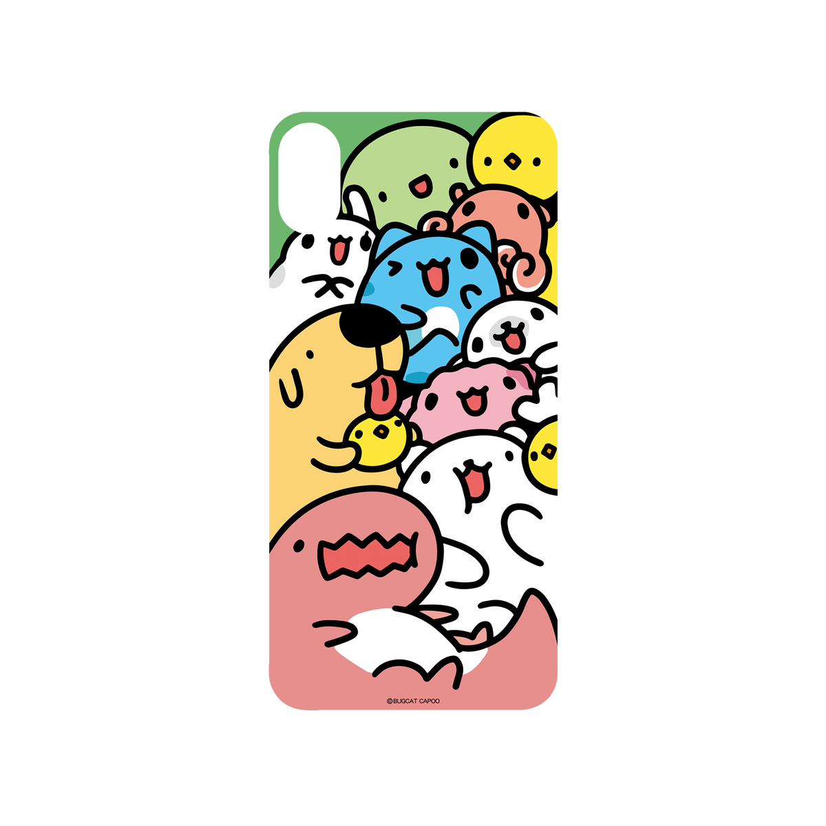 RhinoShield X BUGCAT CAPOO SolidSuit iPhone X Case - Capoo & Friends