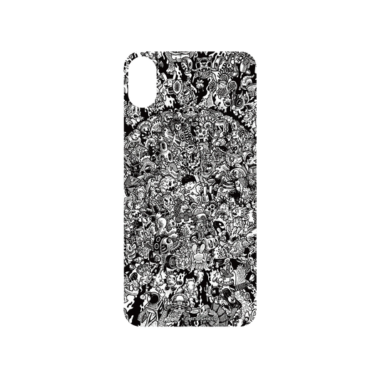 RhinoShield X Lei Melendres SolidSuit iPhone X Case - Monster Battle Royale