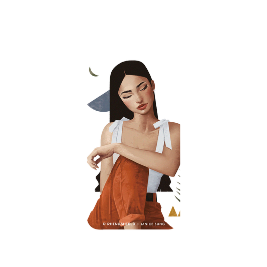 RhinoShield X Janice Sung SolidSuit iPhone XS Case - Citrus