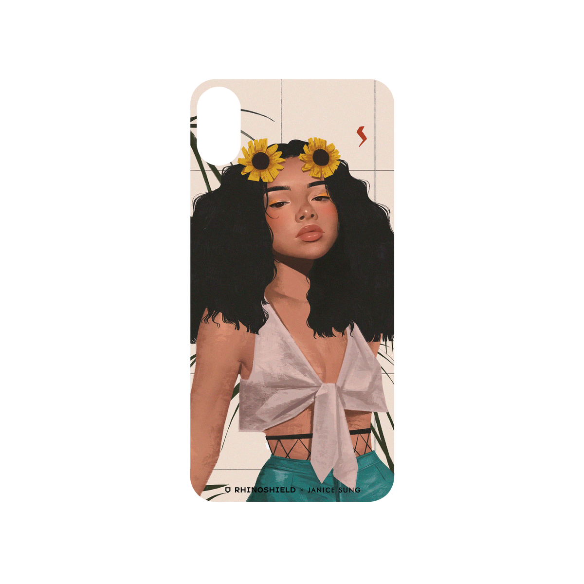 RhinoShield X Janice Sung SolidSuit iPhone XS Case - Bambi