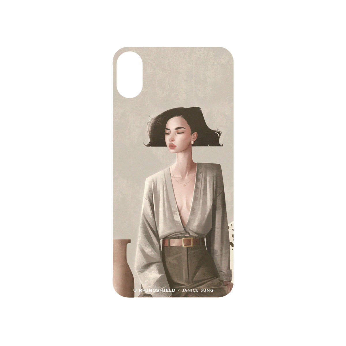 RhinoShield X Janice Sung SolidSuit iPhone XS Case - Isabel