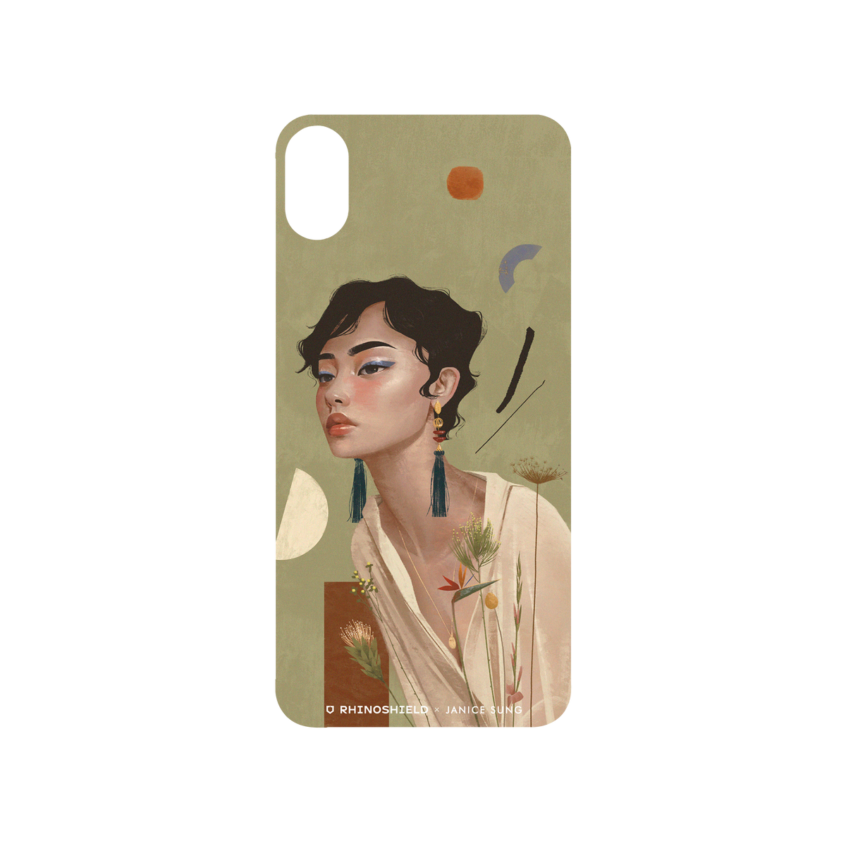 RhinoShield X Janice Sung SolidSuit iPhone XS Case - Manaco