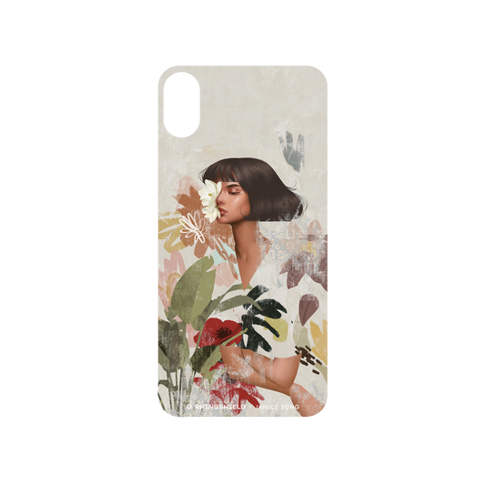RhinoShield X Janice Sung SolidSuit iPhone X Case - Flora 2