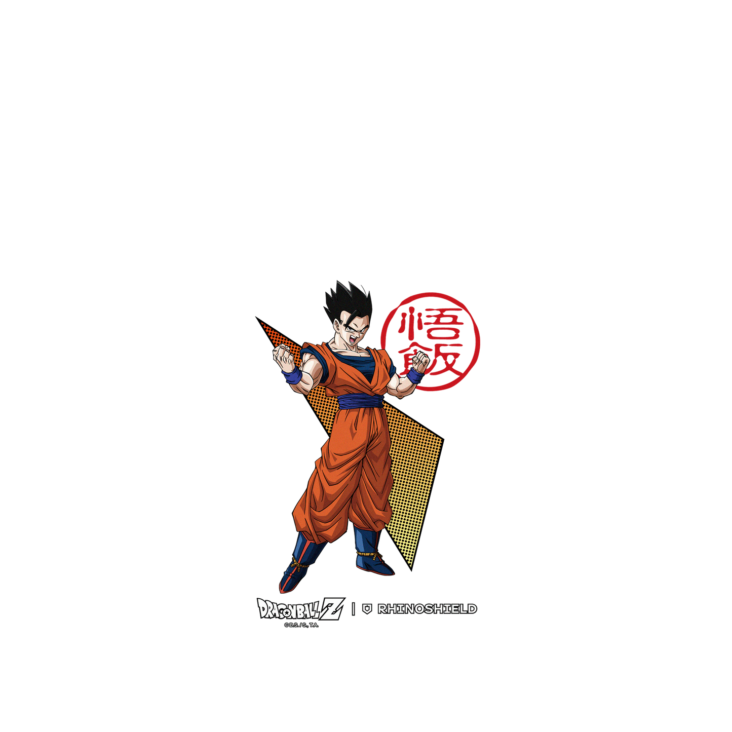 RhinoShield X Dragon Ball Z SolidSuit iPhone X Case - Ultimate Gohan