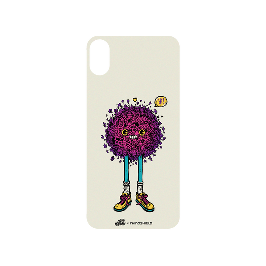 RhinoShield X Lei Melendres SolidSuit iPhone XS Case - Fuzzy Head