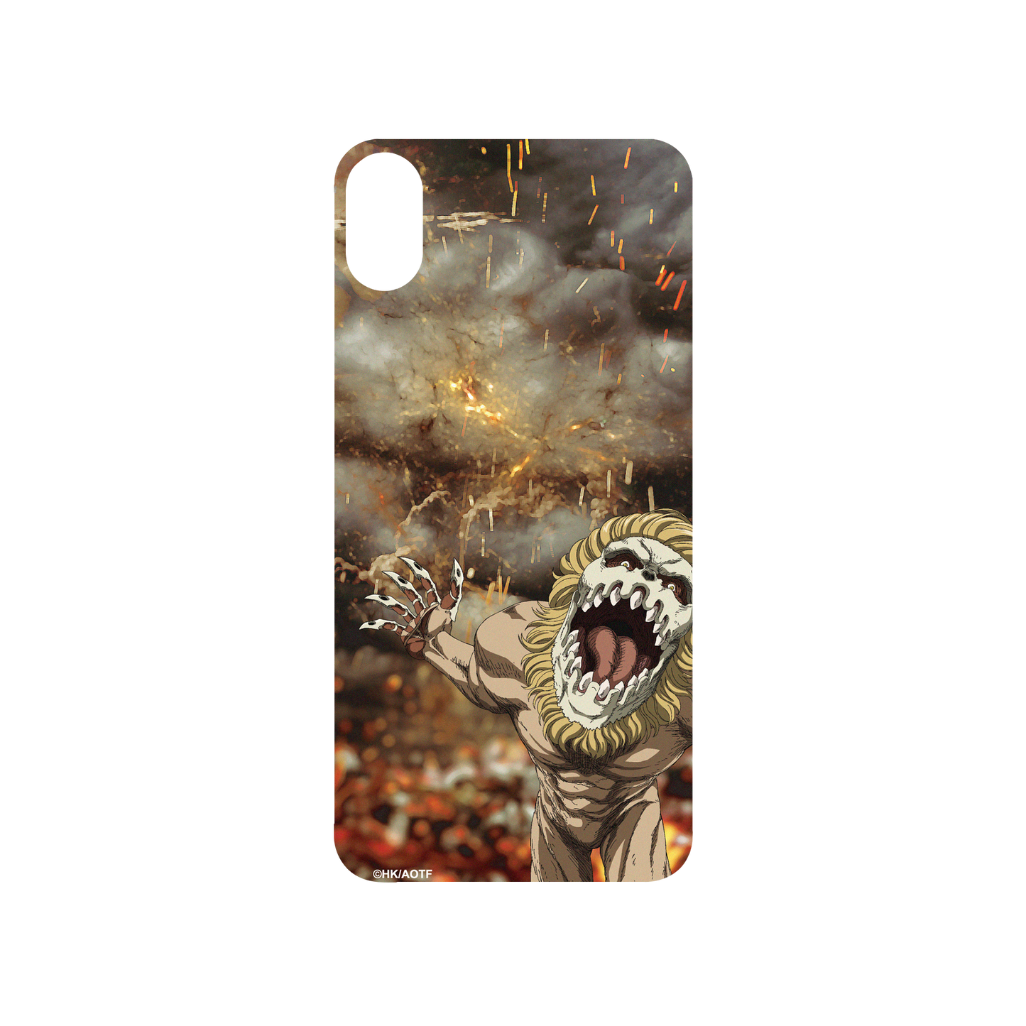 RhinoShield X Attack on Titan SolidSuit iPhone XS Case - Jaw Titan