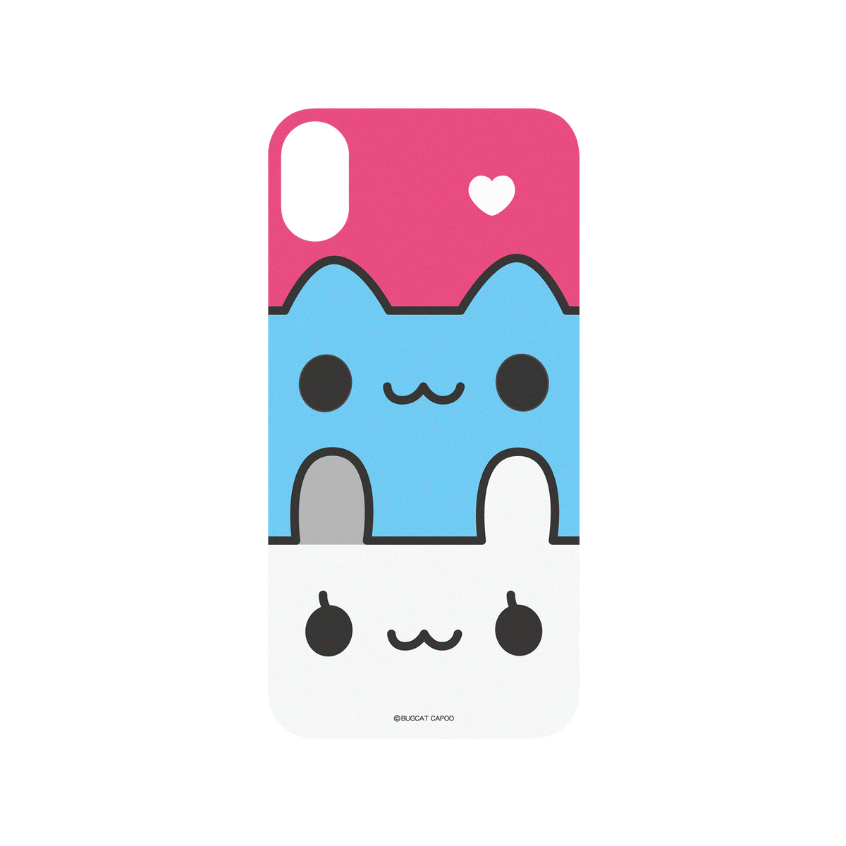 RhinoShield X BUGCAT CAPOO SolidSuit iPhone XR Case - Capoo Rabbit Jenga