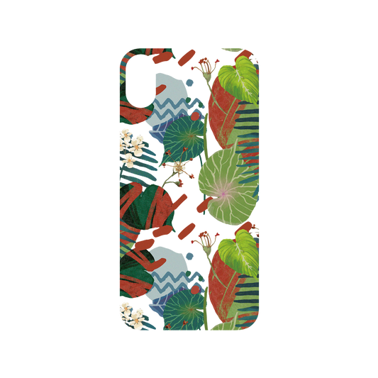 RHINOSHIELD X WasangShow SolidSuit iPhone XR Case - Tropical Leaves