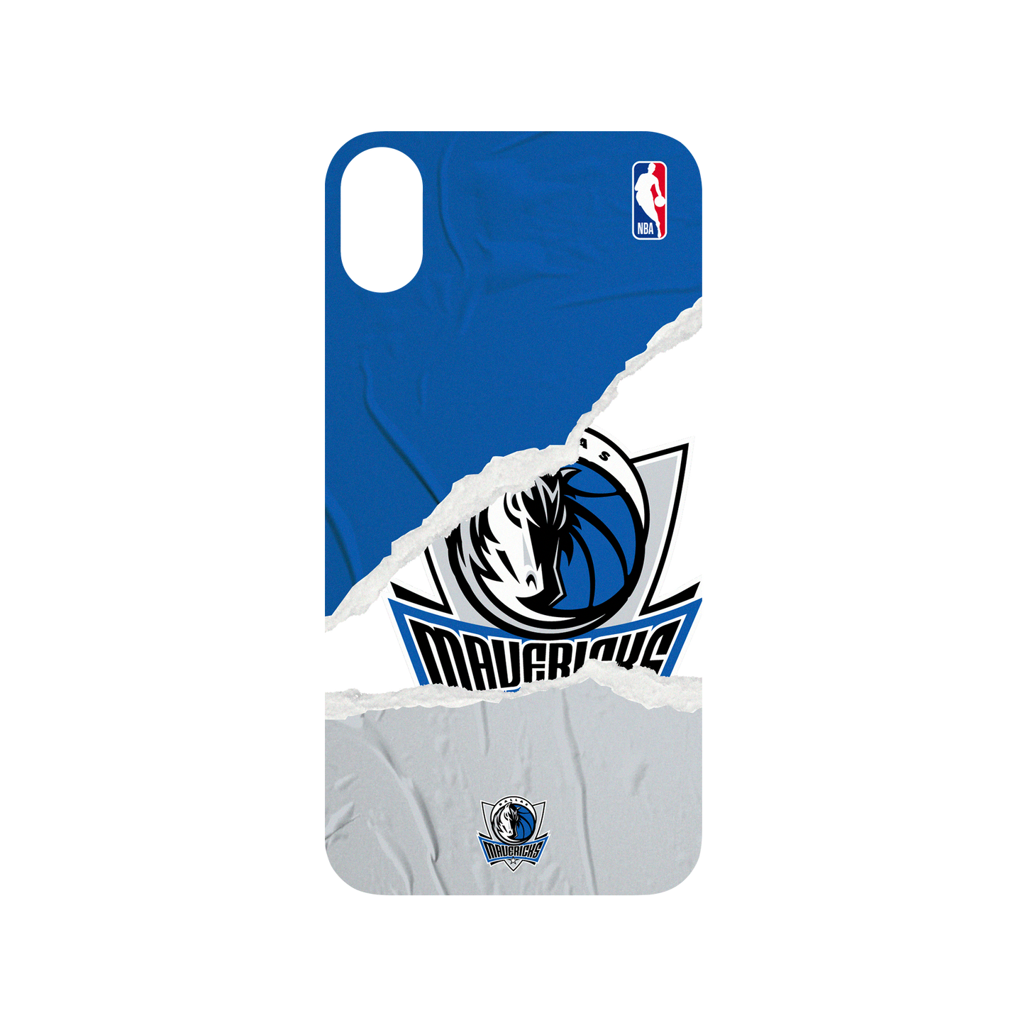 RhinoShield X NBA SolidSuit iPhone XR Case - Dallas Mavericks - Sweat and Tears